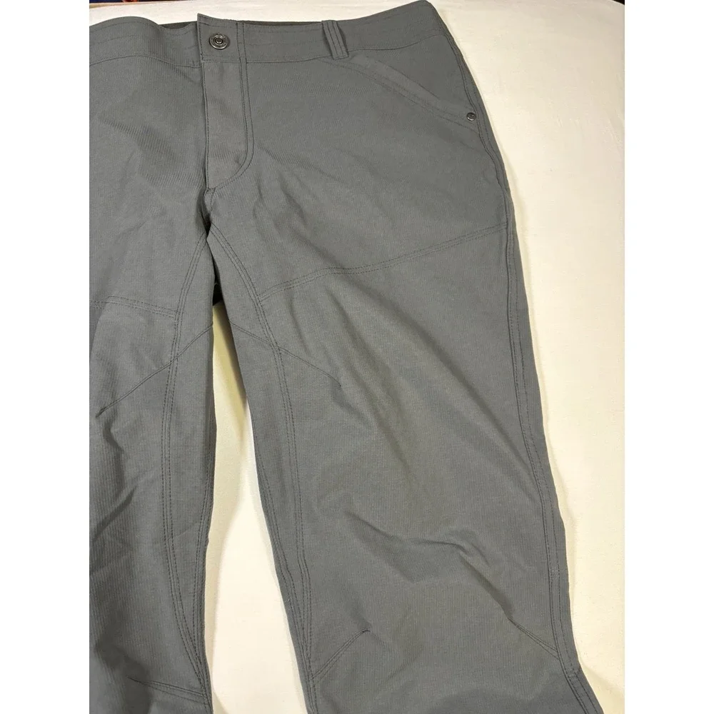 KUHL Silencr Pants Mens 38x32 Gray Ripstop Stretch Hiking Outdoor Trousers